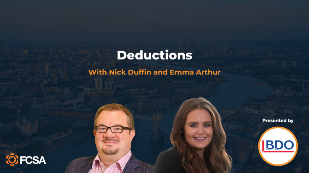 Deductions with BDO