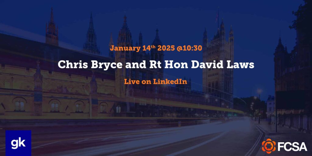 LinkedIn Live with Chris Bryce and The Rt. Hon. David Laws
